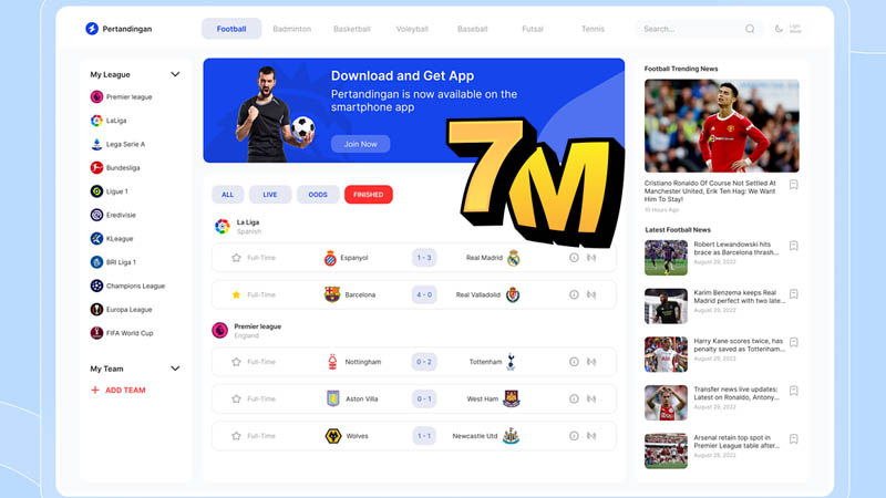 Đánh giá vai trò của thống kê bảng xếp hạng 7M