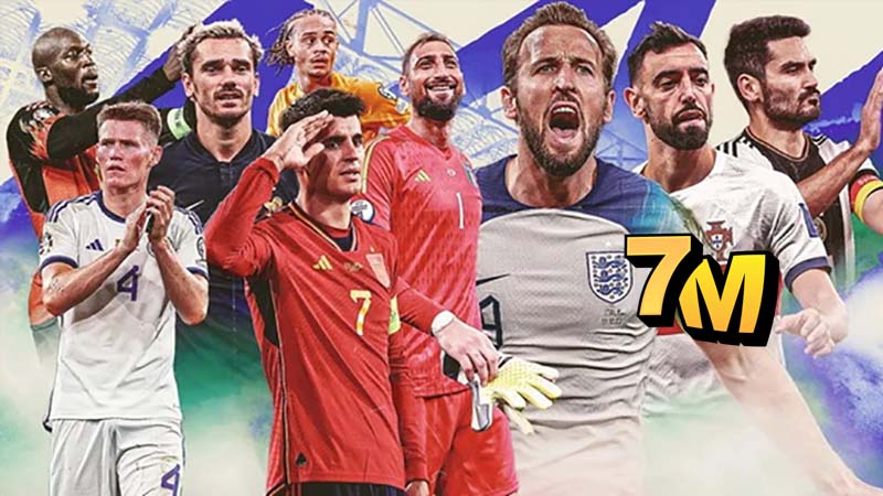 Những đội bóng giành vé tham dự chung kết trong bảng xếp hạng Euro 2024